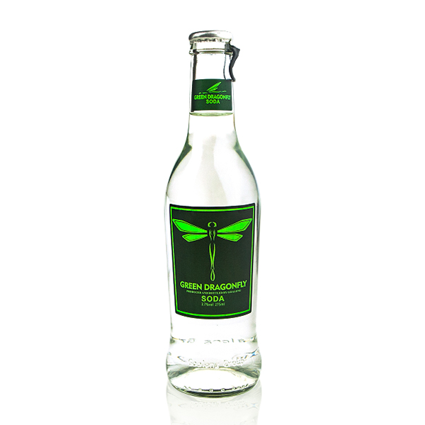 Minuman soda Green Dragonfly 275ml 3.7% abv