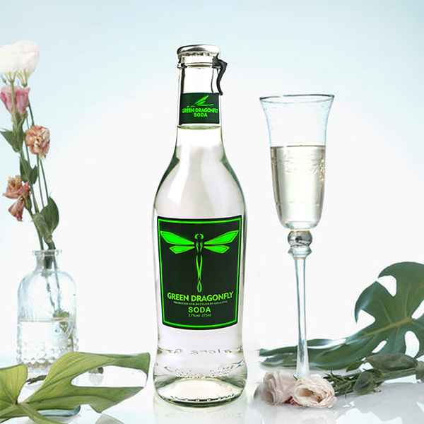 Green Dragonfly soda likeur 275ml 3.7% abv