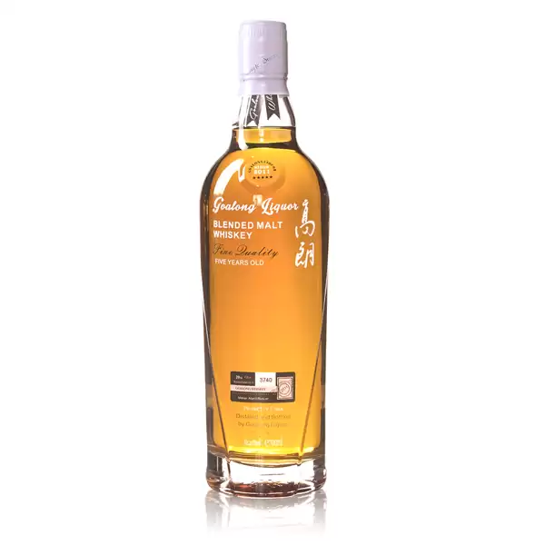 Goalong 5 ans blended malt whisky 700ml 47%abv Vieillissement en fût de Bourbon