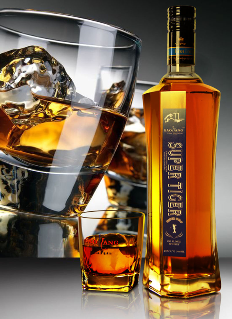 Goalong Super Tiger blended whisky 700ml 40% alcohol